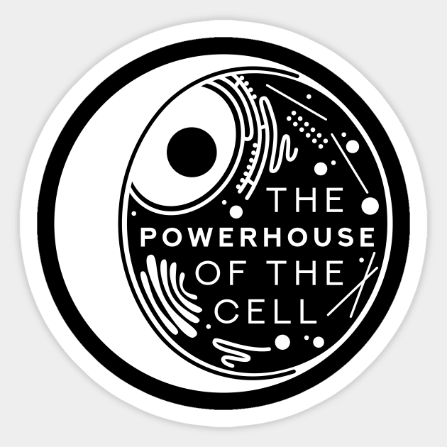 The Powerhouse of the Cell Sticker by KVH